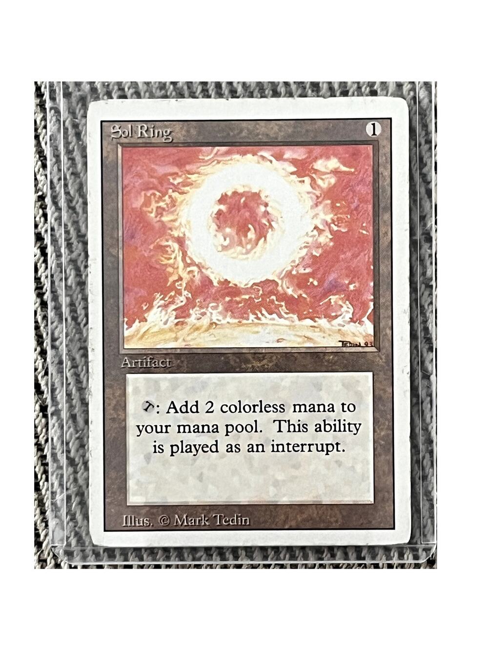 Sol Ring – 1994 Revised Edition – Magic: The Gathering